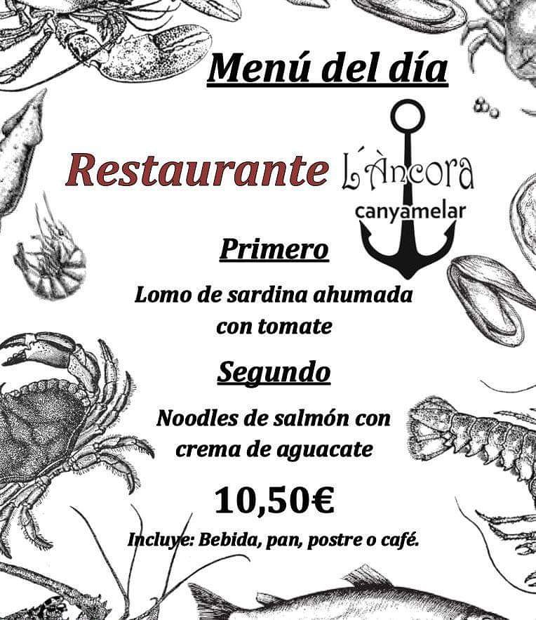 lancora_rest's tweet photo. Menú de miércoles #noodles #sardina https://t.co/0KWK7w0MF1