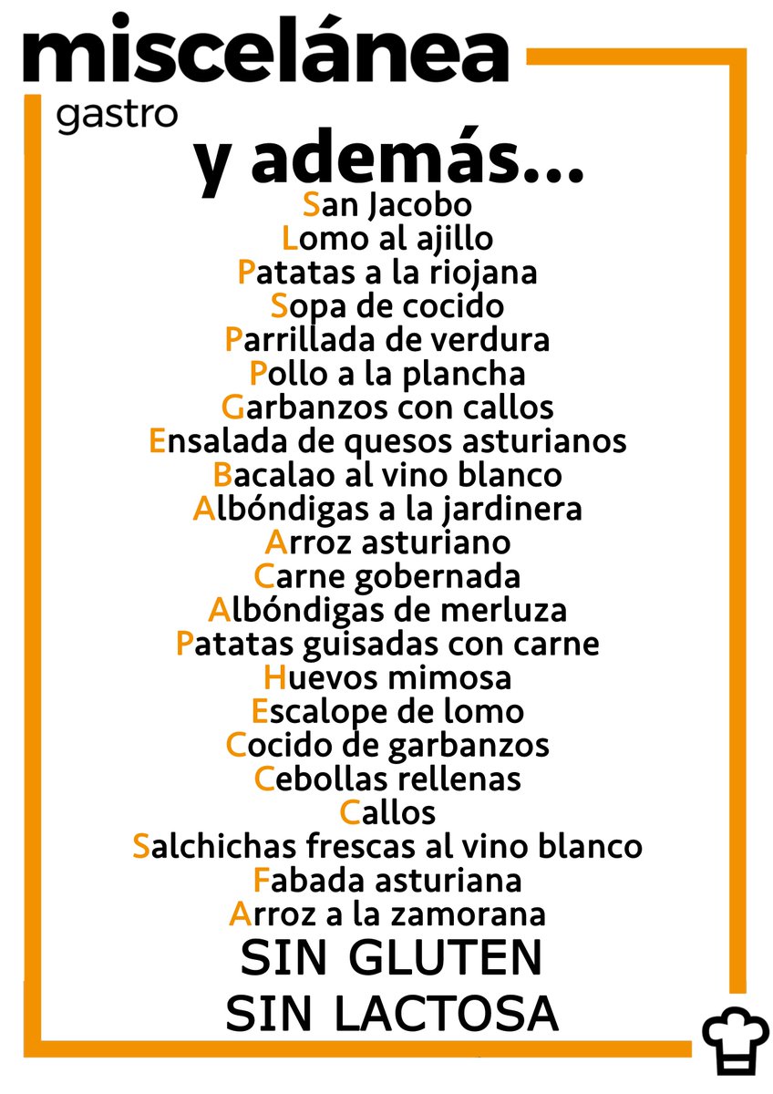 Miscelanea_G's tweet photo. Nuestras propuestas para hoy: https://t.co/SYKQw0bFEE