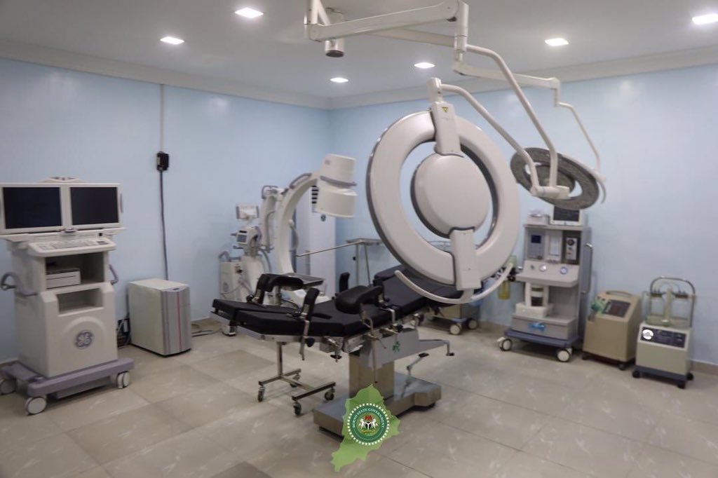 campusheat's tweet photo. In Borno state, His Excellency Kashim Shettima, expanded and upgraded over 18 General Hospitals. 
Here are some Pictures from the New Radio diagnostic and Kidney dialysis centers, Maiduguri.
#LegaciesOfKashimShettima https://t.co/YR4yKRdMUH