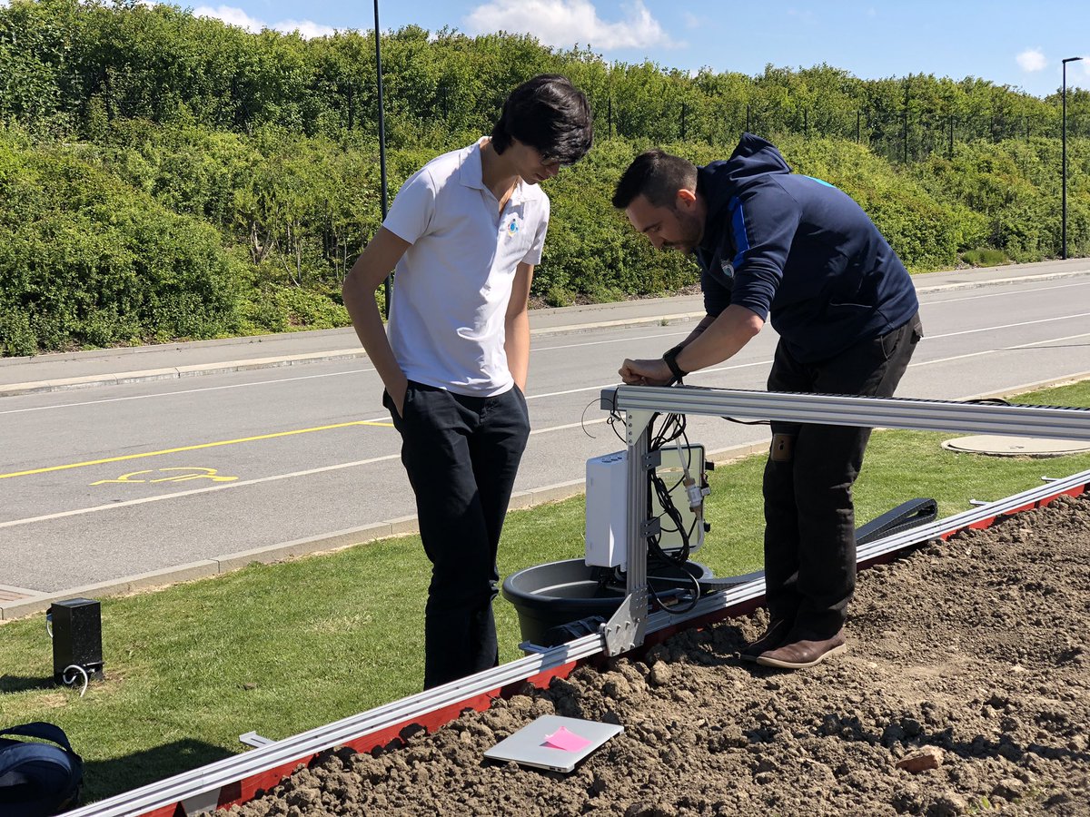 We’re getting closer to starting up the first of our 3 Farmbot gardening robots here at <a href="/GWASwitzerland/">GEMS World Academy Switzerland</a>! <a href="/AndyMac86/">Andy MacRae</a> has been working hard to bring it to life, with students &amp; teachers supporting too. #GWAinspire <a href="/PegKeiner/">Peg Keiner</a> <a href="/farmbotio/">FarmBot</a> <a href="/GWAShead/">James Dalziel</a>