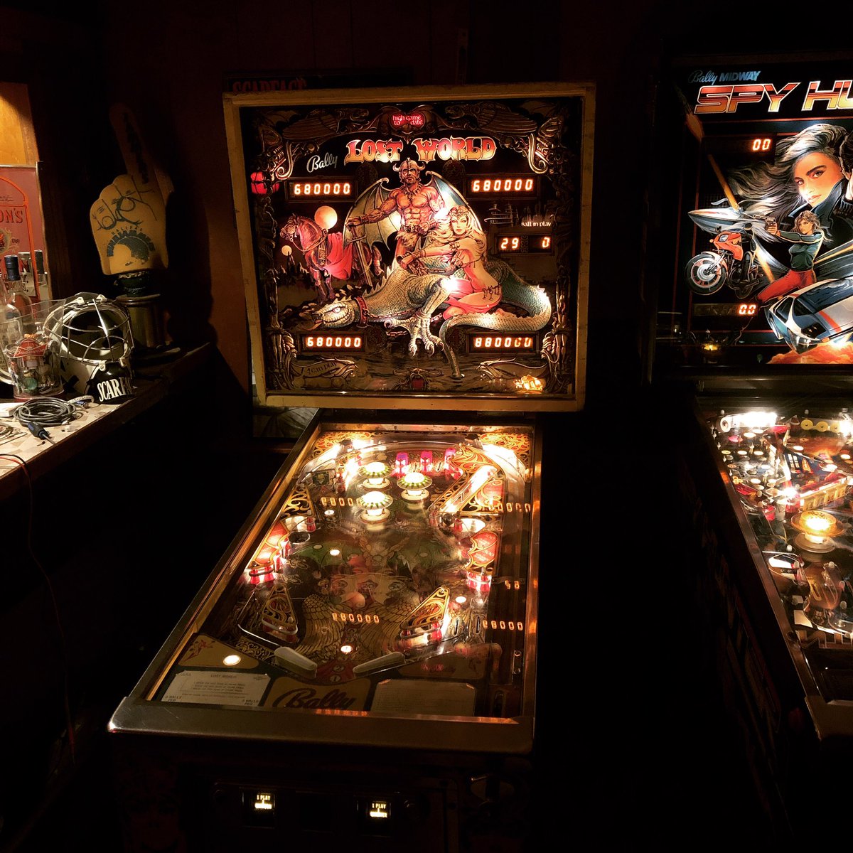 heymadcarl's tweet photo. Boom. Another one. Now I have a problem. #pinball #bally #lostworld https://t.co/uWFt46pjqh