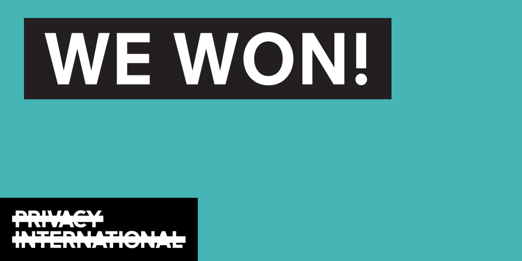 Privacy International tweet media