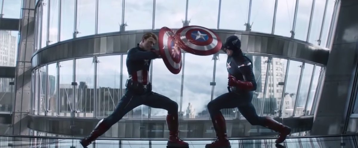 beforesmag's tweet photo. OK, get ready for an #endgameweek @lolavfx DOUBLE-SHOT at https://t.co/WJq491W5v6!

1. How the Cap vs. Cap fight was done: https://t.co/Hzg5Z0LPGi

2. All the incredible ageing and de-ageing work, including old Cap: https://t.co/iqjwUmWGhv https://t.co/oyvzykfAQ1