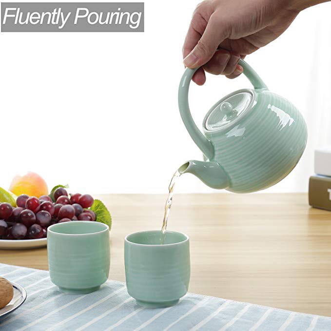 Celadon tea sets for 4,if you are interesting pls contact us:tangpintea@163.com