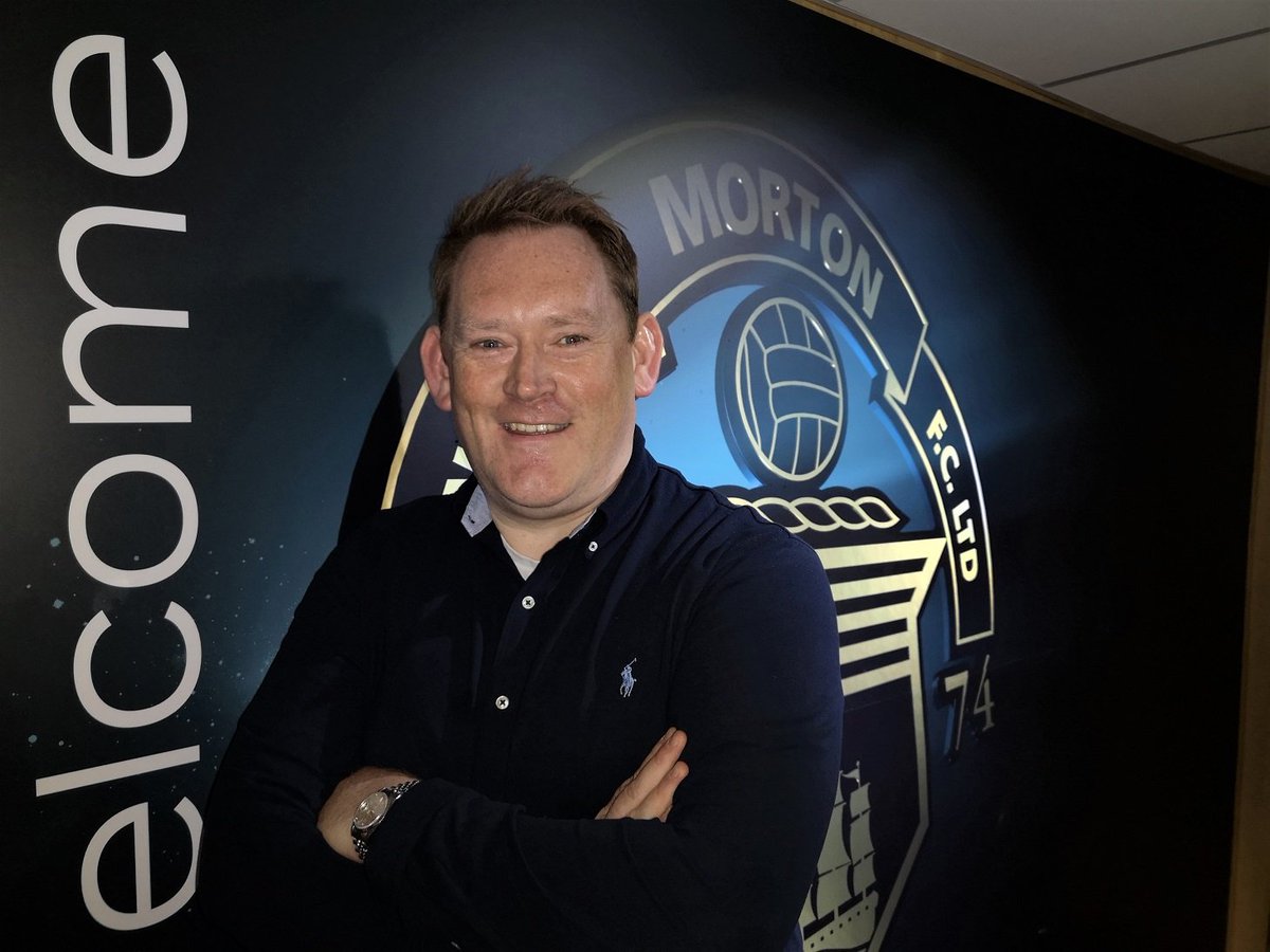 🆕 | BREAKING | Greenock Morton Football Club are delighted to announce the appointment of David Hopkin as our new first-team manager on a three-year contract.

Read the full story here 👉 gmfc.net/2019/05/15/bre…

#WelcomeHoppy