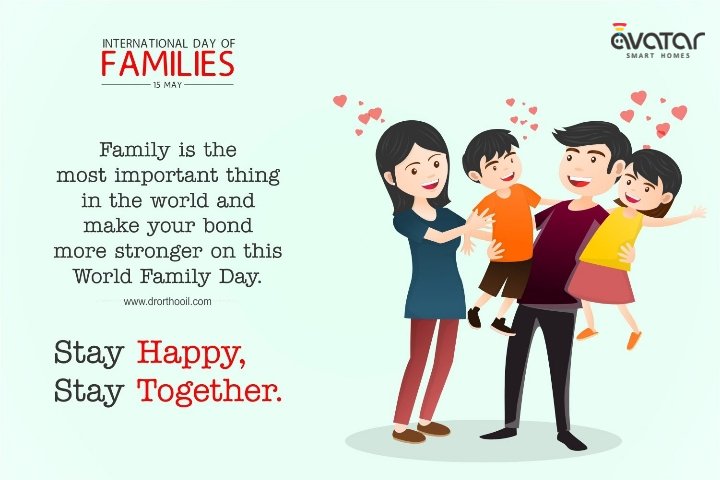 avatar_smart's tweet image. "The family is the center of life and it is the key to eternal happiness"
Happy Family Day by Avatar Smart Homes
avatarsmarthomes.com.pk
#HappyFamilyDay #SecureFamily #SecureHome #SecuritySystem #AlarmingSystem #MonitoringSystem