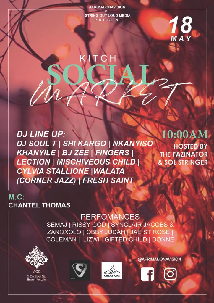 RealSolStringer's tweet image. Afrimabona Vision
 &amp;amp;
String Out Loud Media 
Presents " Kitch Social Market " This Saturday. Another Social Market With A Great Line Up You Don't Wanna Miss.Will Be Stringing Out Loud With My Boy @DjSoulTSA.
It's Gonna Be Strings Everywhere!!!!!!
#StringOutLoud
🎸🎸🎸🎸🎸🎸🎸🎸
