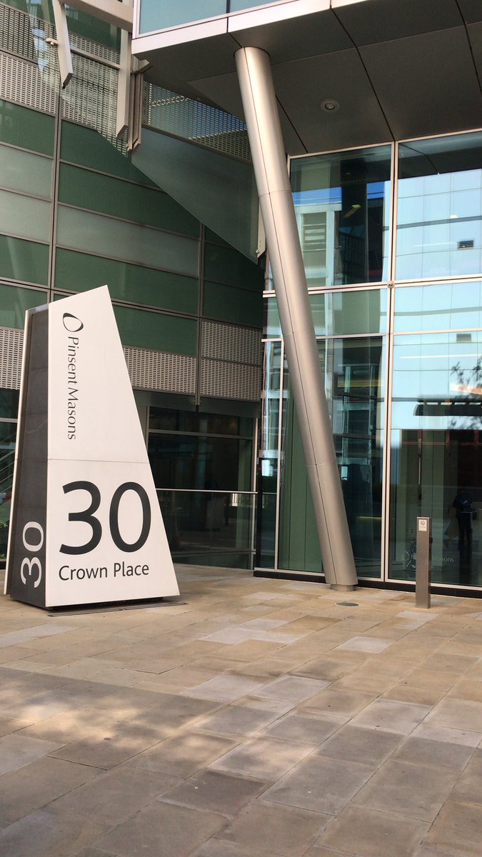 PaulSurin's tweet photo. Arriving at @Pinsent_Masons at the @theCIOB @BIM_PLUS #digitalconstructionsummit where I am going to speak about the role @IBM could play in #DigitalTransformation of the industry #DCS2019 https://t.co/YwF05BRPxg
