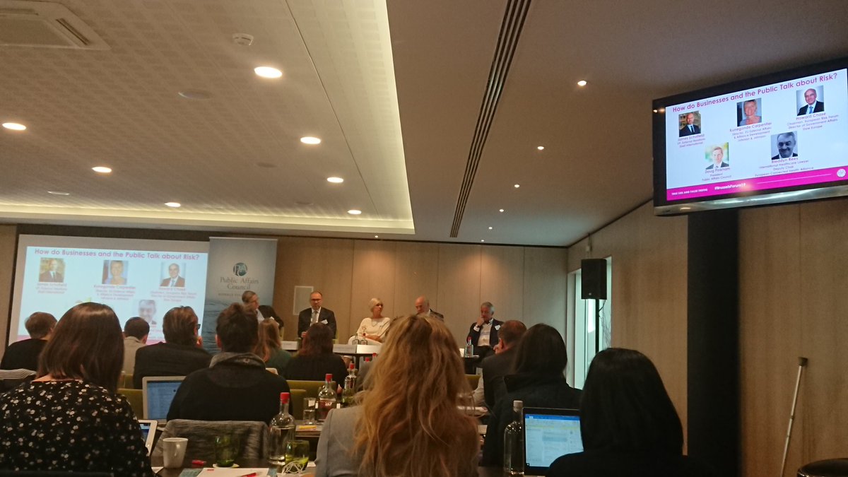 PSHillier's tweet photo. Why communicating about risks is so hard: "When faced with mortality - our own or a loved one's - the most intelligent people fall apart." #BrusselsForum19 https://t.co/QUMl78Rvof