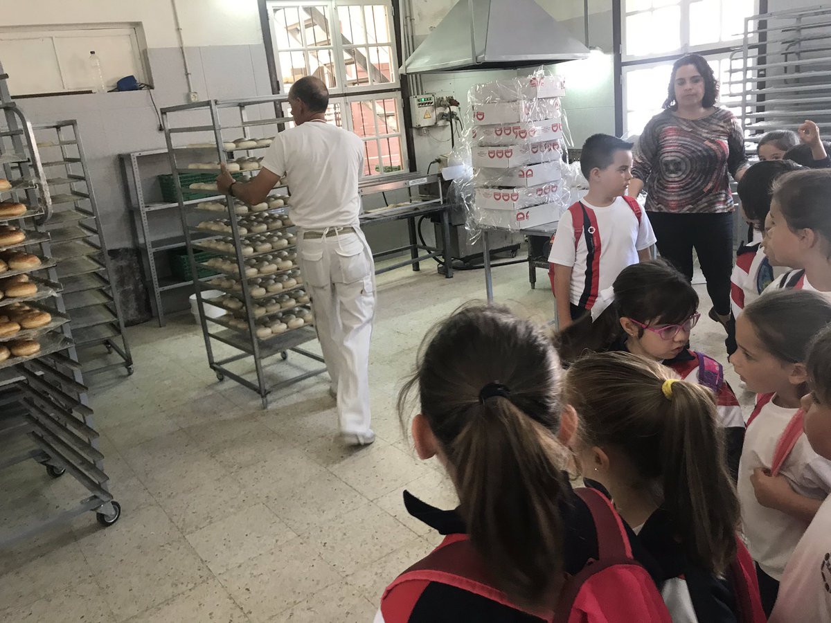 PrimariaSF_LosL's tweet photo. #1PRIM / Visita a la panificadora Llanense #máquinasymateriales #BeLiveBeLife @coleinnovadores https://t.co/W40YwHOzxd
