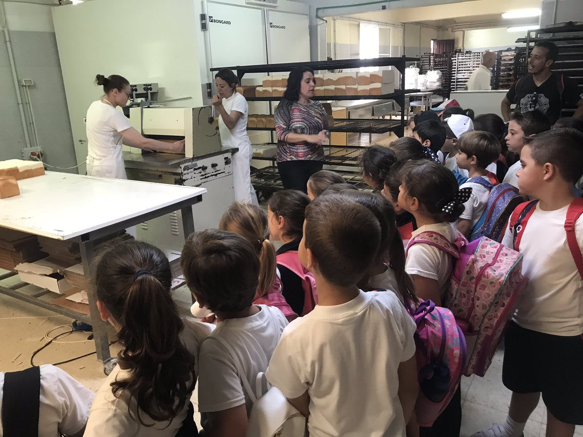 PrimariaSF_LosL's tweet photo. #1PRIM / Visita a la panificadora Llanense #máquinasymateriales #BeLiveBeLife @coleinnovadores https://t.co/W40YwHOzxd