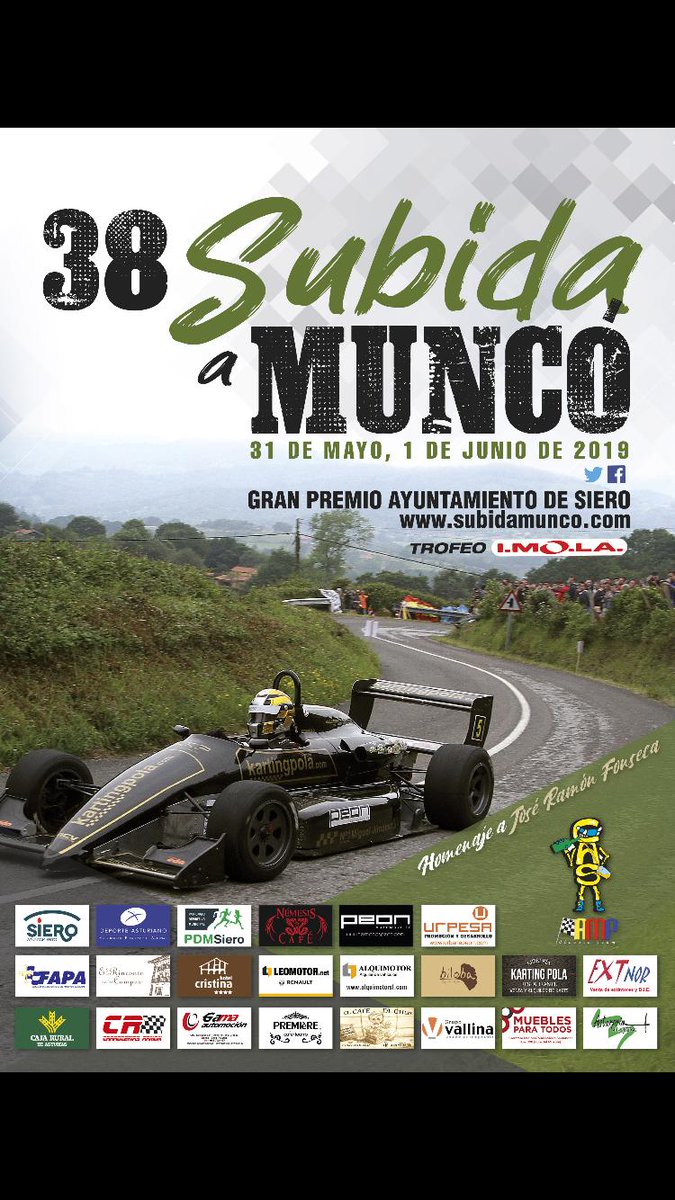 SubidaMunco's tweet image. Cartel 38 Subida a Muncó