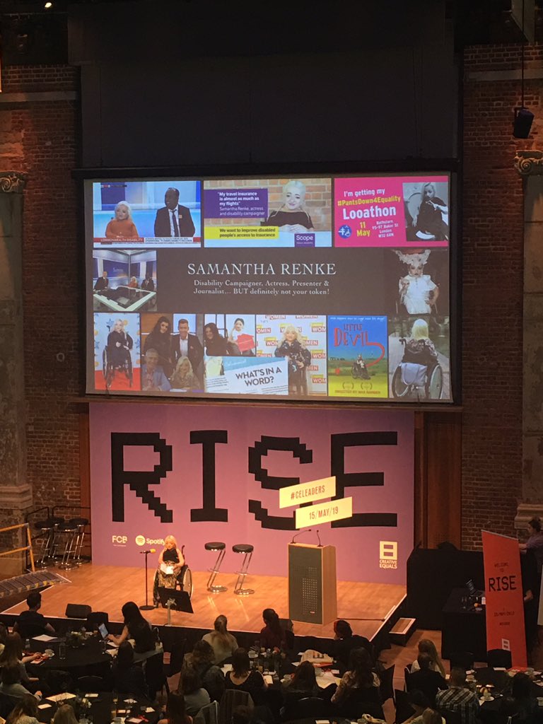 albert_bernard's tweet image. The magnificent @samrenke on the importance of putting disabled voices at the centre of disabled representation in ads and culture #NotYourToken