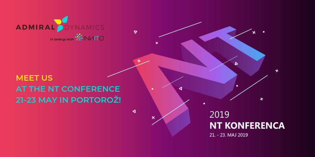 admiraldynamics's tweet photo. Countdown to next week's @NTkonferenca (21-23 May) in Portorož, Slovenia. 👉Listen to the keynote of Marc Crauwels: Wed 22/5, 15-17h30, Aurora 1. 👉Come to our booth &amp; talk to us about your business, plans &amp; challenges. Let's meet @ #ntk19! https://t.co/0pCZmvzi68 cc @innito_info https://t.co/QbzDBdkyzc