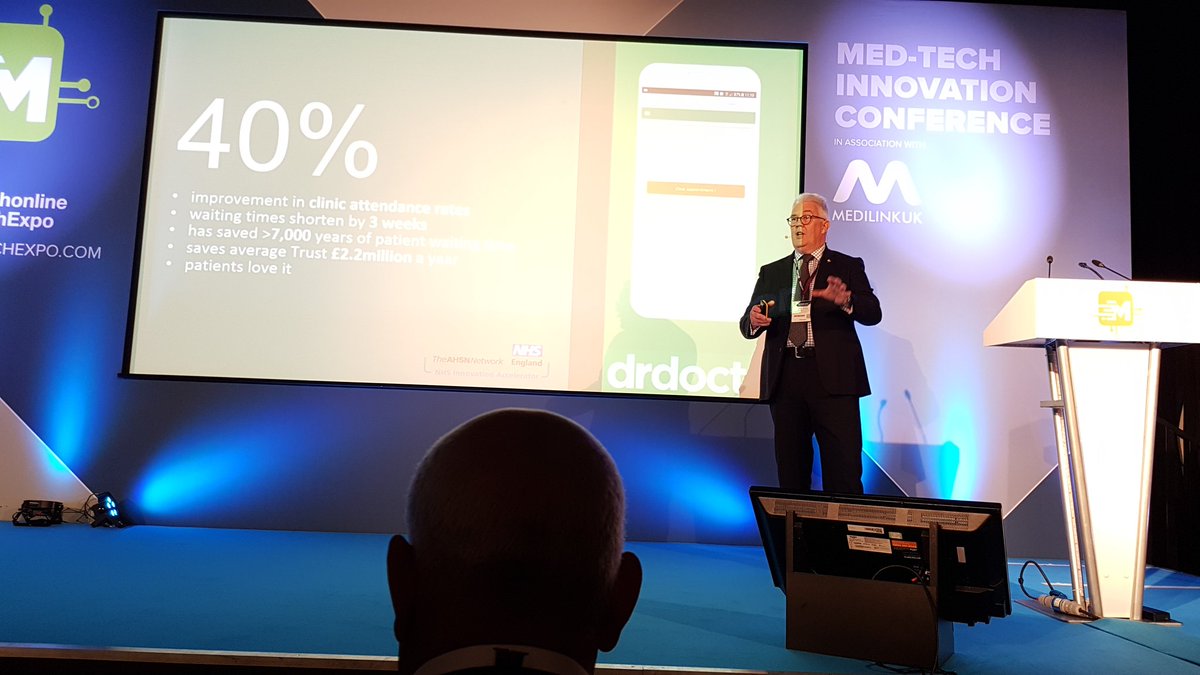 HASdata's tweet image. #medtechexpo great talk from @mike_hannay showing how the AHSNs are supporting MEDTEC . Exciting times ahead