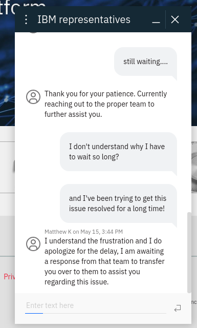 pharzan's tweet image. #Softlayer has one of the worst supports ever, they don&apos;t respond to tickets in a timely fashion, they keep you waiting in their live chats and make you feel in a complete bureaucratic situation by passing you from one department to the other
Worst #cloud solutions ever
@IBMCloud