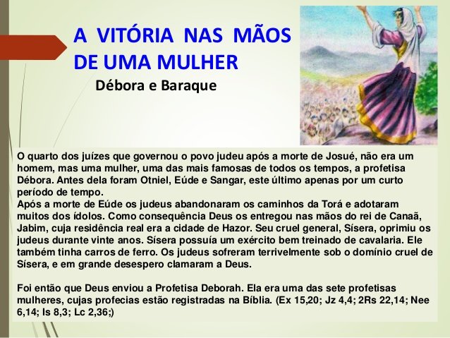 CarlosPantoja12's tweet photo. #Jz4 | O espírito voluntário de Débora em ser usada por Deus e a coragem de Jael de exterminar o mal de sua casa devem nos inspirar a buscar no Senhor a sabedoria necessária para que sejamos homens e mulheres que andem concordemente.Seguindo o conselho de Paulo em 1cor 1:10 #Rpsp https://t.co/Otnc6wC4t5