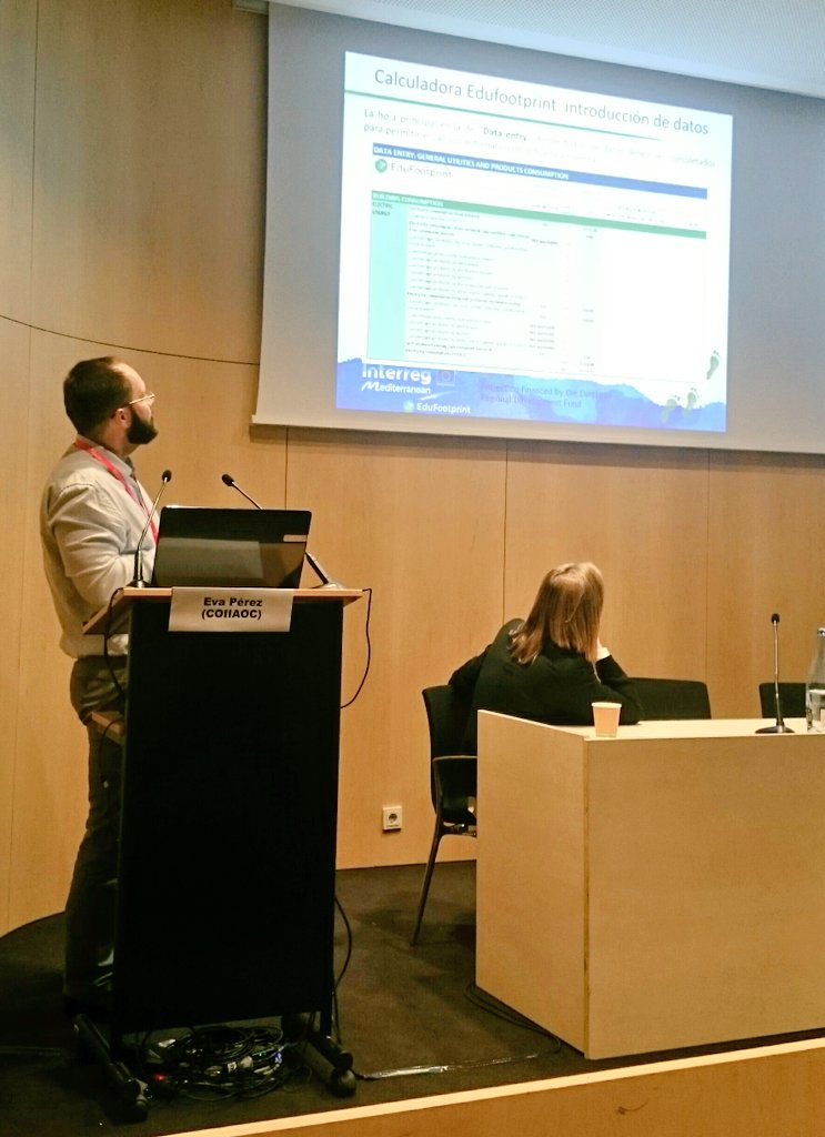 RIS3CAT Energia (@energia_ris3cat) on Twitter photo Raul Mir y Eva Pรฉrez <a href="/industrialesand/">COIIAOC</a> explican la calculadora ambiental y App Edufootprint para colegios, proyecto <a href="/EduFootprint/">EduFootprint</a>
<a href="/MED_EEBuildings/">EEB Community</a>
#Construmat_EE <a href="/ConstrumatBCN/">Construmat</a> <a href="/IREC_Energia/">IREC</a> <a href="/energia_ris3cat/">RIS3CAT Energia</a> Raul Mir y Eva Pรฉrez <a href="/industrialesand/">COIIAOC</a> explican la calculadora ambiental y App Edufootprint para colegios, proyecto <a href="/EduFootprint/">EduFootprint</a>
<a href="/MED_EEBuildings/">EEB Community</a>
#Construmat_EE <a href="/ConstrumatBCN/">Construmat</a> <a href="/IREC_Energia/">IREC</a> <a href="/energia_ris3cat/">RIS3CAT Energia</a>
