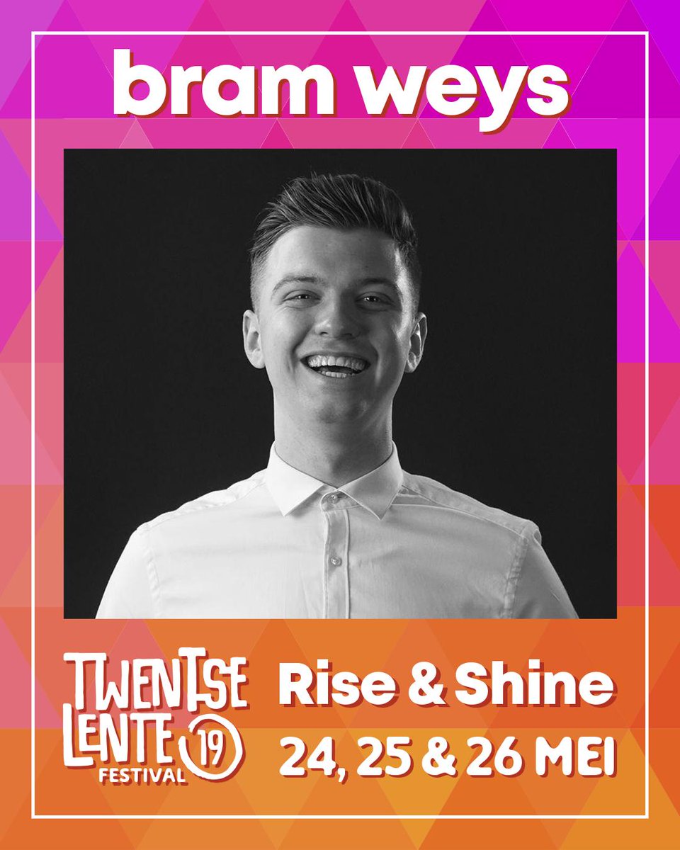 BRAM WEYS, een echte Almeloër staat dit jaar op het Twentse Lente Festival! 🎧

Bram Weys regeerde al vele feestjes in zowel binnen- als buitenland. Zo stond hij al te shinen in een uitverkocht AFAS Live. Als jij niet naar hem toe komt op Ibiza, dan brengt hij Ibiza wel naar jou!