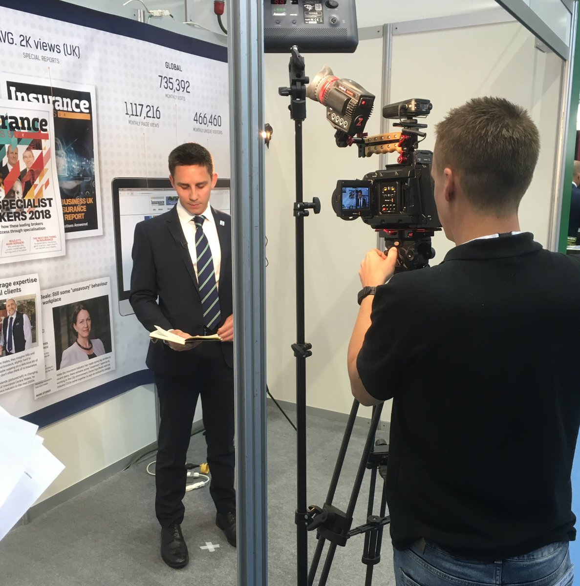 QBEeo's tweet photo. Our Regional Manager Alex Tong was interviewed by @InsuranceBizUK at @BIBAbroker this morning on how insurers, brokers and customers should all be working together to plan for #unpredictablerisks: https://t.co/jt5L90bObH #BIBA2019 #BIBA #UnpredictabilitySeries #QBEPrepared https://t.co/wlW3GS7Dva