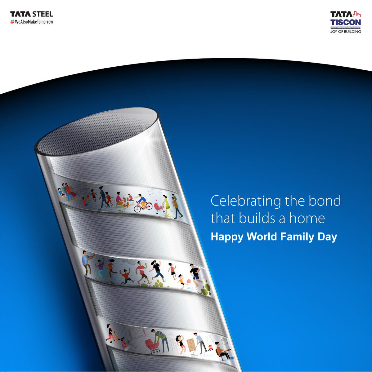 Tata Tiscon (@tatatisconworld) on Twitter photo TATA Tiscon wishes everyone a Happy World Family Day! TATA Tiscon wishes everyone a Happy World Family Day!