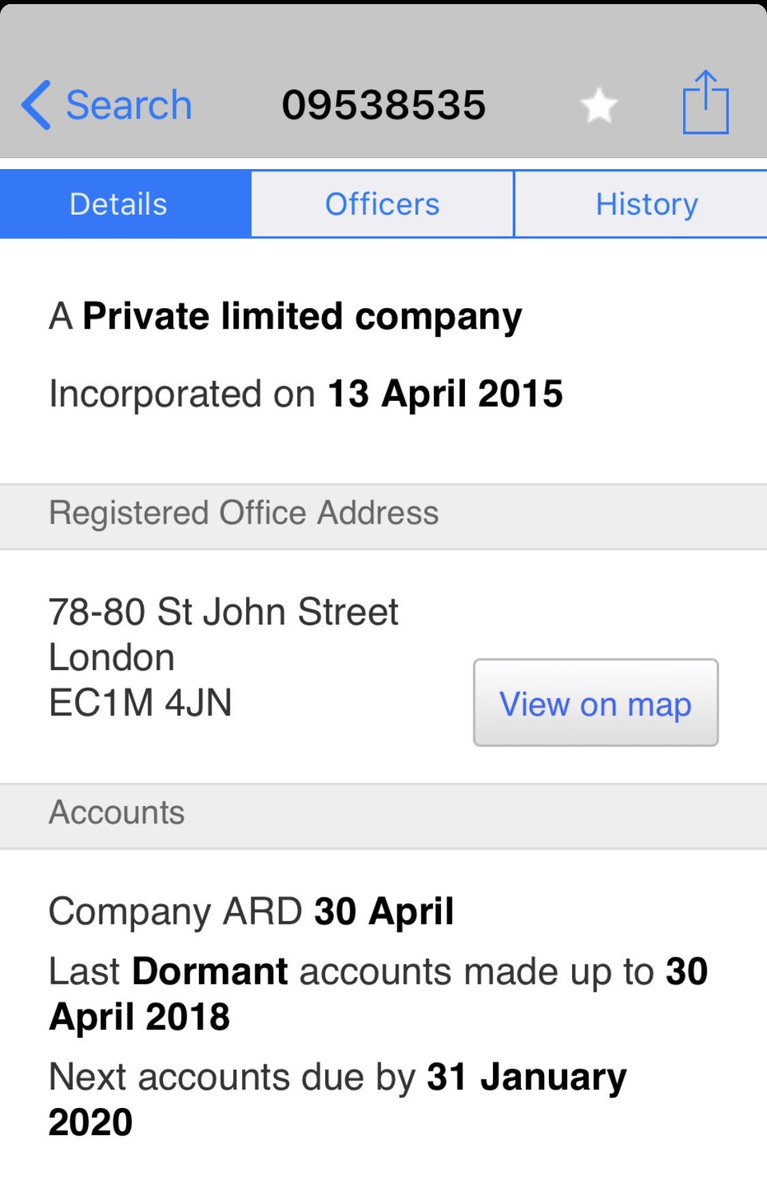 buildzimbabwe's tweet photo. Following announcement by govt of a “big UK company” taking over CSC, we took it upon ourselves to check with the UK govt company registration body for info. IT APPEARS THIS “BIG” COMPANY HAS BEEN DORMANT SINCE ITS FORMATION IN 2015. Could @MthuliNcube @MinisterSBMoyo explain https://t.co/kCmFAIYPJQ