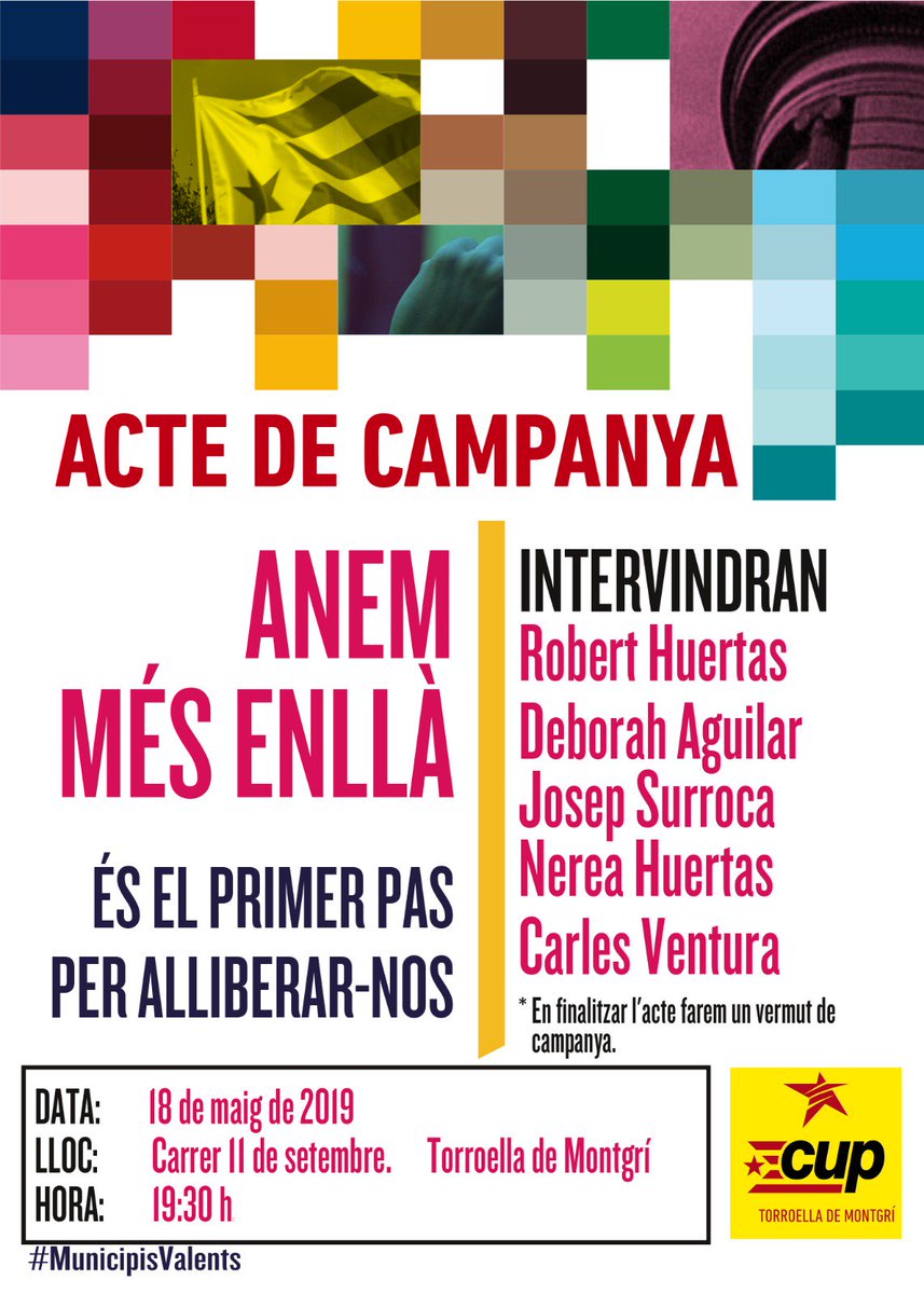 CUP Torroella #AnemMésEnllà tweet media