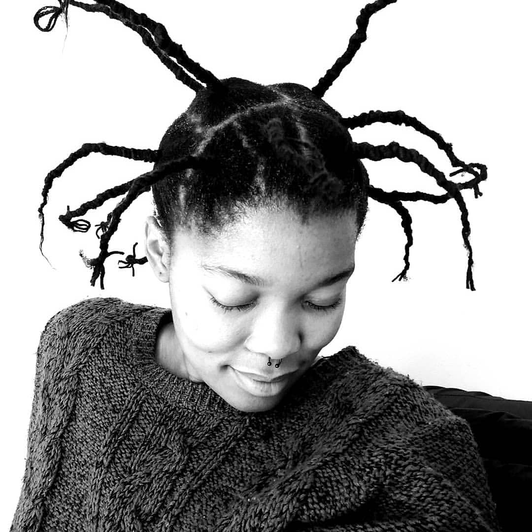 indalonubianN's tweet image. Crushing on @pontsho_motaung  this week 😍😍😍
We just can't just let go off her #AfricanThreading another method you can use to stretch hair... #HairCrushWednesday