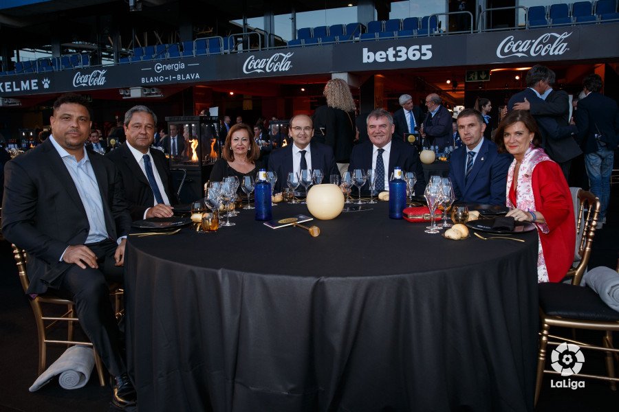 Vizcaíno, en la gala homenaje a los 90 años de LaLiga (Foto: LaLiga).