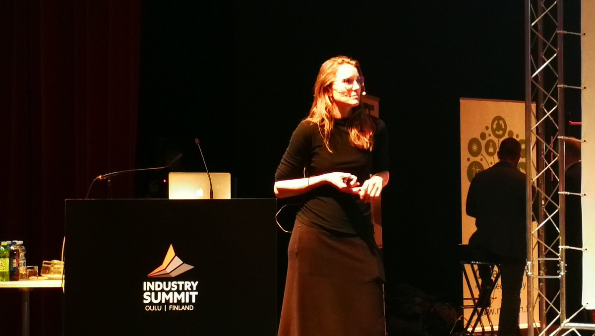 SummitOulu's tweet photo. How to start a circularity hub? "Start with the energy what is already there. Coalition of the willing! Don't over-strategize and don't be afraid to fail." says Sabine Biesheuvel from @bluecity10 and Antti Rantanen from @avantoventures #industrysummit https://t.co/eTTMCI3CJa