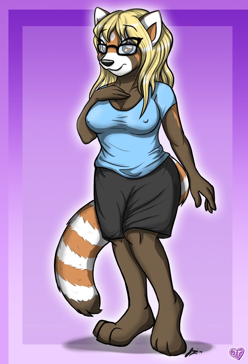 JayniTigerpaw's tweet photo. Finished a piece for good friend @seth_triggs ^^ Red pandas FTW! #bibp https://t.co/hrXkYSCZmO