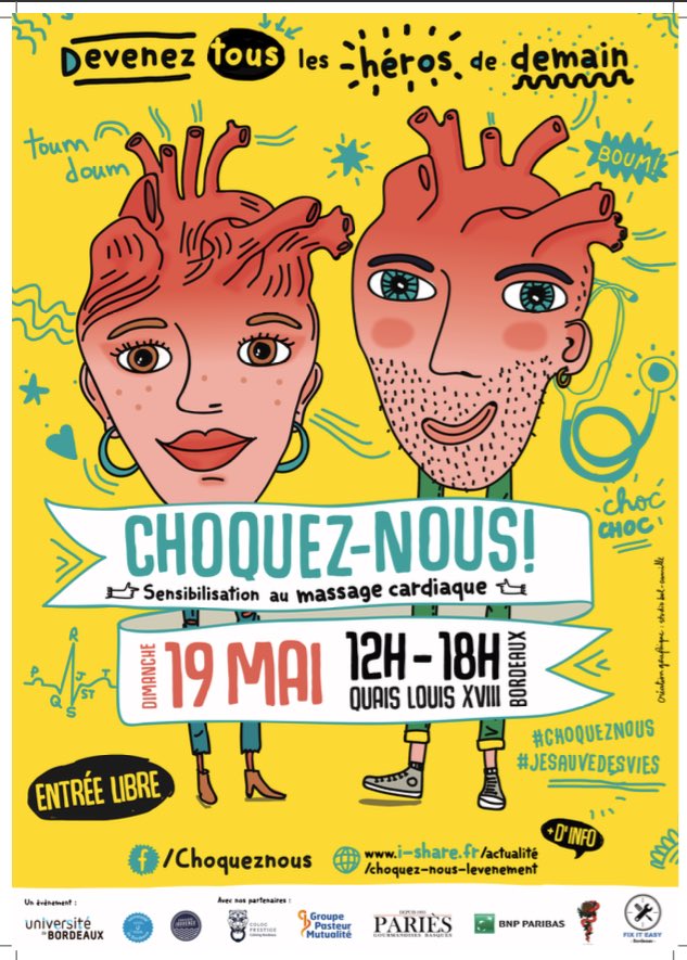 Venez nombreux 🤗 ♥️ <a href="/mabanque_bnpp/">Ma Banque BNP Paribas</a> <a href="/MaisonParies/">Maison Pariès</a> @gpm_fr <a href="/univbordeaux/">Université de Bordeaux</a> <a href="/CarabinsBdx/">Carabins de Bordeaux</a> @iShare_etude <a href="/BxMetro/">Bordeaux Métropole</a>