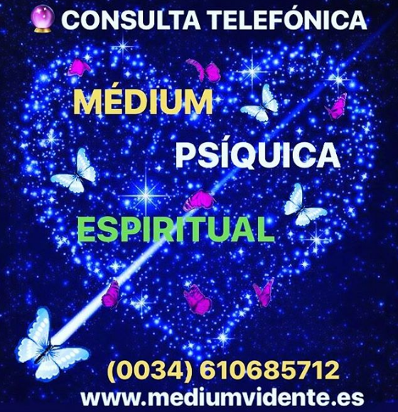 Mediumvidente_'s tweet photo. CONSULTA TELEFÓNICA Y PRESENCIAL ॐ PARTICULAR  ॐ PIDE INFORMACIÓN: ☎️ 610685712 🇪🇸
#medium #vidente #videncia #tarot #esoterismo #espiritual #clarividencia #cienciasocultas #ocultismo #adivinación #alquimia https://t.co/XAmpJ9zit2