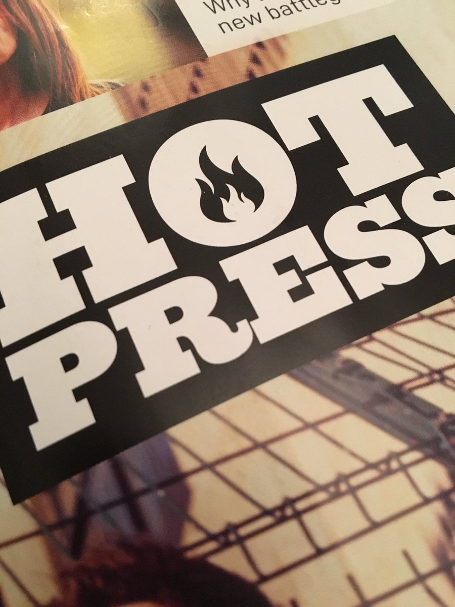 Grateful to be included twice in the latest issue of <a href="/hotpress/">Hot Press</a>. 🙏 Thankyou <a href="/edwinmcfee/">Edwin McFee</a> &amp; Lucy O’Toole for the kind words!