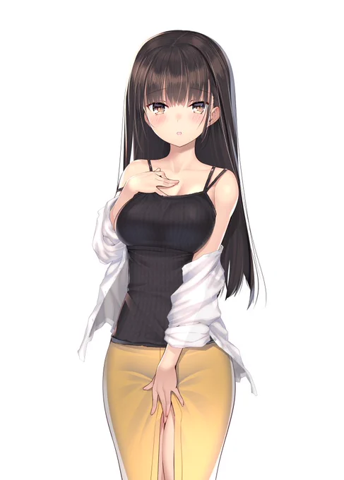 アイコン用に描いたお姉さん 
