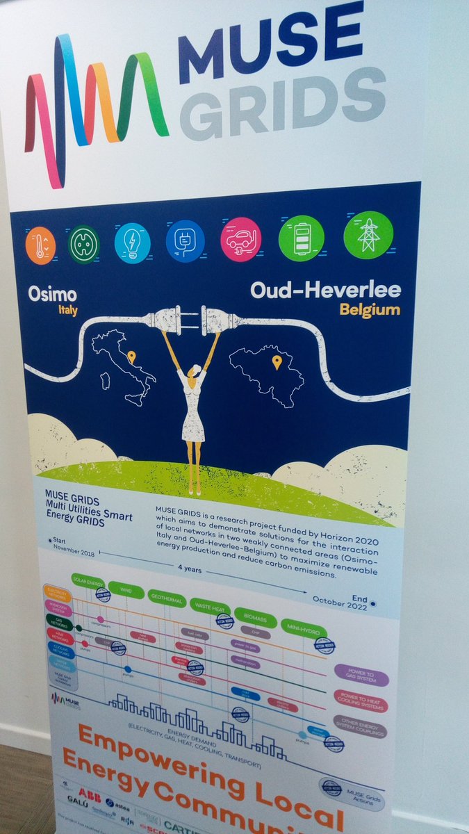 EASE_ES's tweet photo. #energystorage can be quite critical for local energy communities. For this reason @EASE_ES  is glad to be part of the @MuseGrids project and works hard to enable the development and deployment of storage technologies  #LECW19 https://t.co/3h0BohiwRI