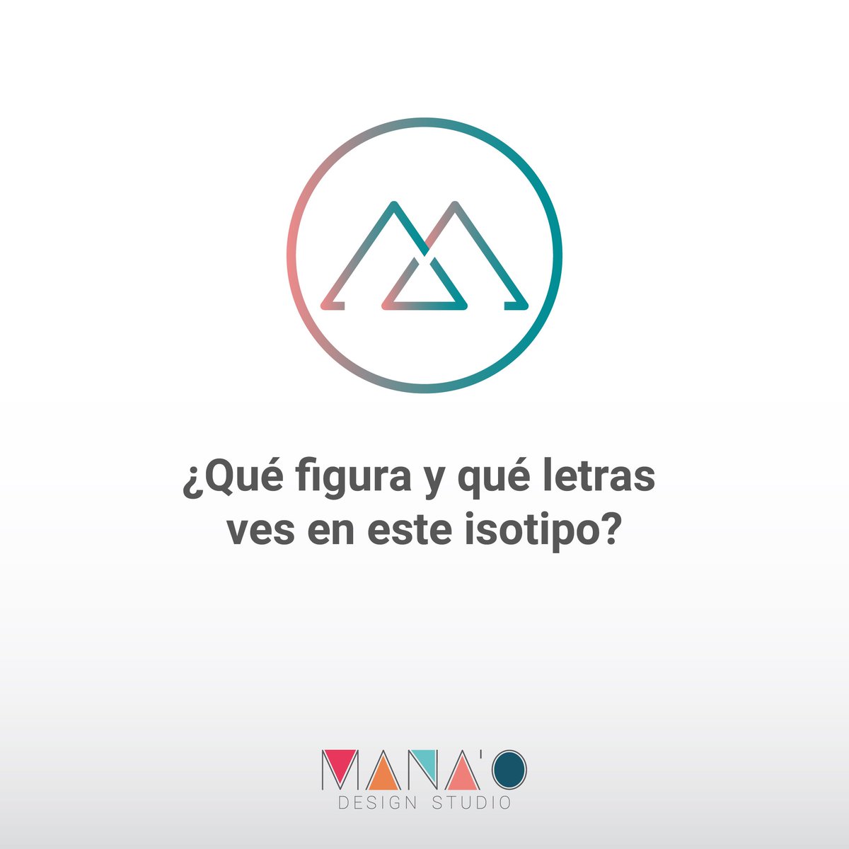 ManaoDesign's tweet photo. Esta semana trabajamos en la imagen gráfica de una nueva marca. Hagamos una prueba, ¿qué figura o qué letras ves en este isotipo?

#isotipo #marca #identidadgrafica #diseñografico #graphicdesigner #logotipo #diseñodemarca #identidadcorporativa #diseñodelogos #manao #manaolovers https://t.co/3rxIHW0TGw