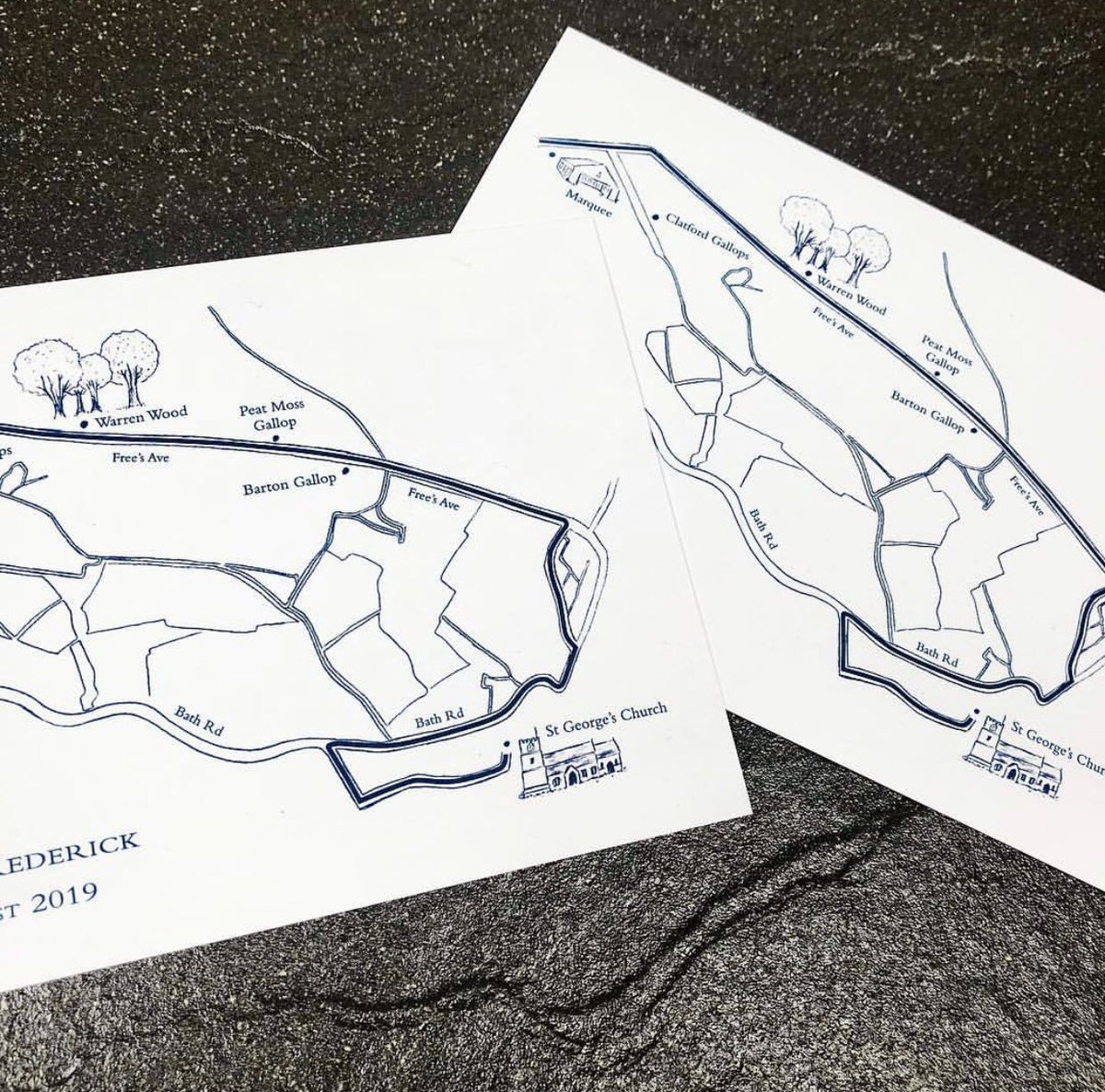 CFStationery's tweet photo. Hand Drawn Wedding maps by our creative team✍🏼 #weddingideas #weddingmap #chelseafinestationery #mapdesign #handdrawnmap #creative https://t.co/jjBYH1fqPv