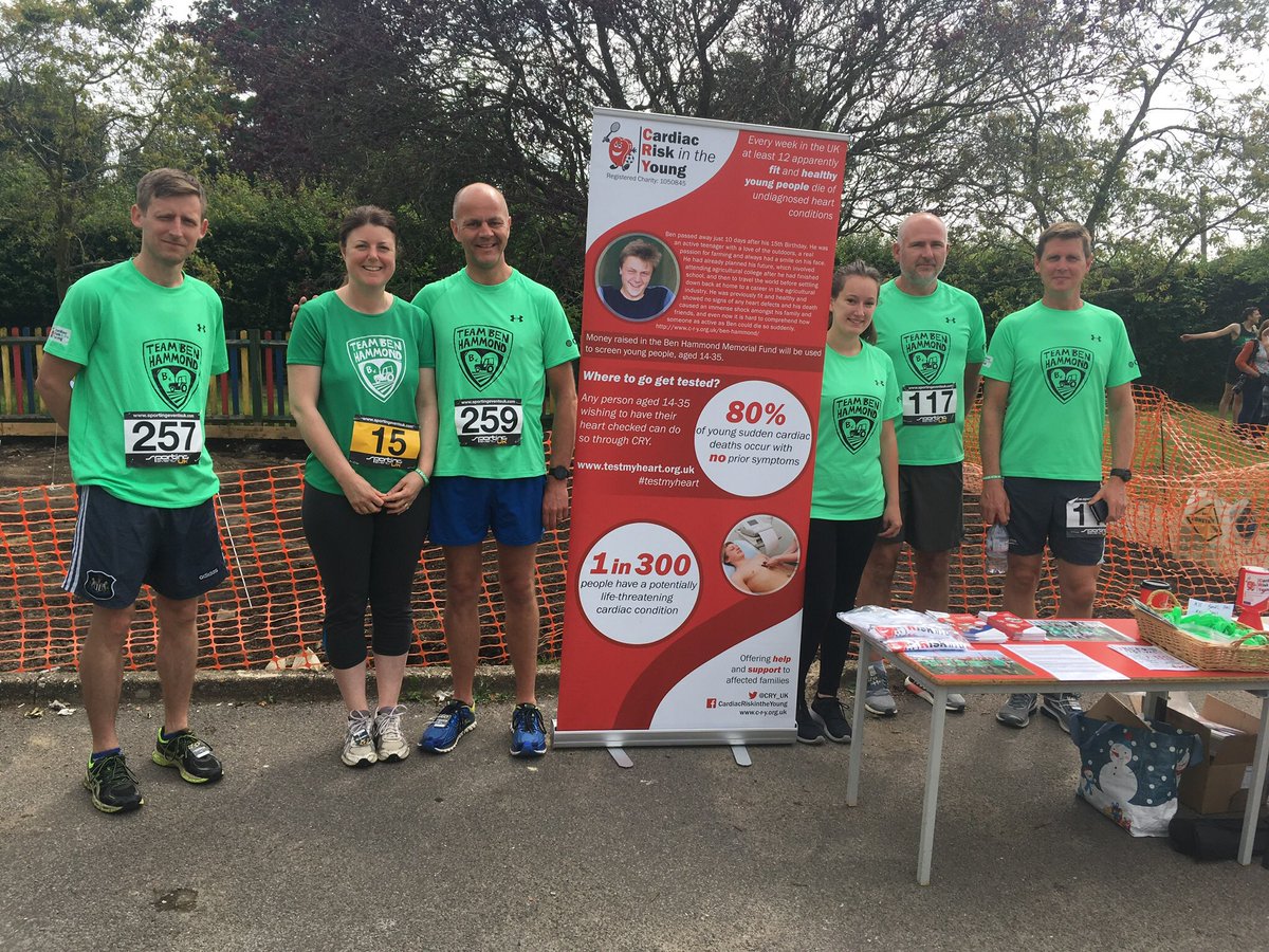 Like running? There's still time if you want to join TBH at the Tenterden 5k &amp;10k run. Replies needed by 19th May. Just email teambenhammond@gmail.com All we ask is that you pledge to raise a minimum of £50 for TBH and we'll pay your entry fee and give you a free TBG Tech T shirt