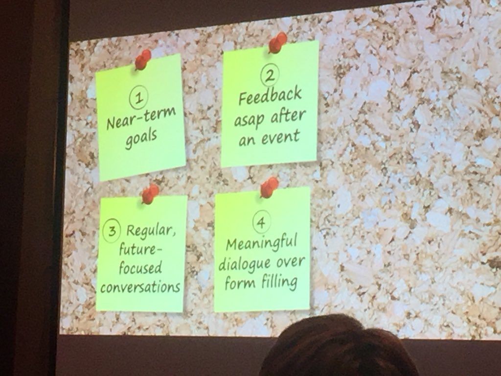 #ppmahr19 .<a href="/StuartHearn/">Stuart Hearn</a> great energy from session from Stuart - Performance Management some clear advice...