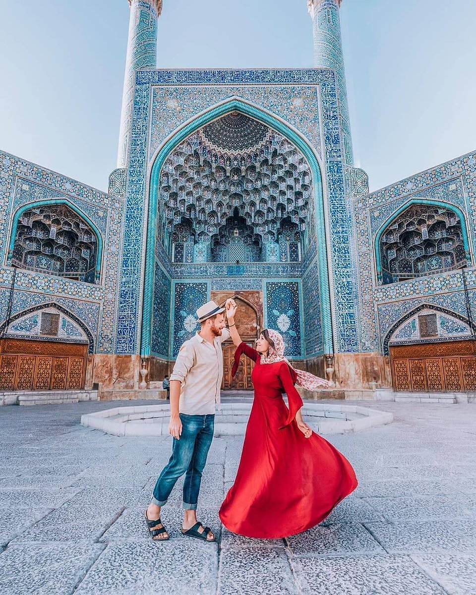 tourbita's tweet photo. In front of the masterpiece of Persian architecture Shah Abbasi Mosque standing in the south side of Naghsh-e Jahan Square as a UNESCO World Heritage Site.

Tourbita Travel provides you Customized tours to Iran with Excellent Services and Best Prices. https://t.co/Czb23CDSxh