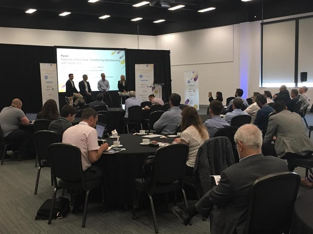 IfMCambridge's tweet image. Great panel discussion by representatives from @MakeUK_ @mta_uk @Pirelli and @HSSMI after interesting keynote presentations by Richard Allbert, Pirelli and Deborah Sherry, @GE_Digital at #IoBMan #InternetofManufacturing
@IoB_News #digitaltransformation #Mfg #UKmfg