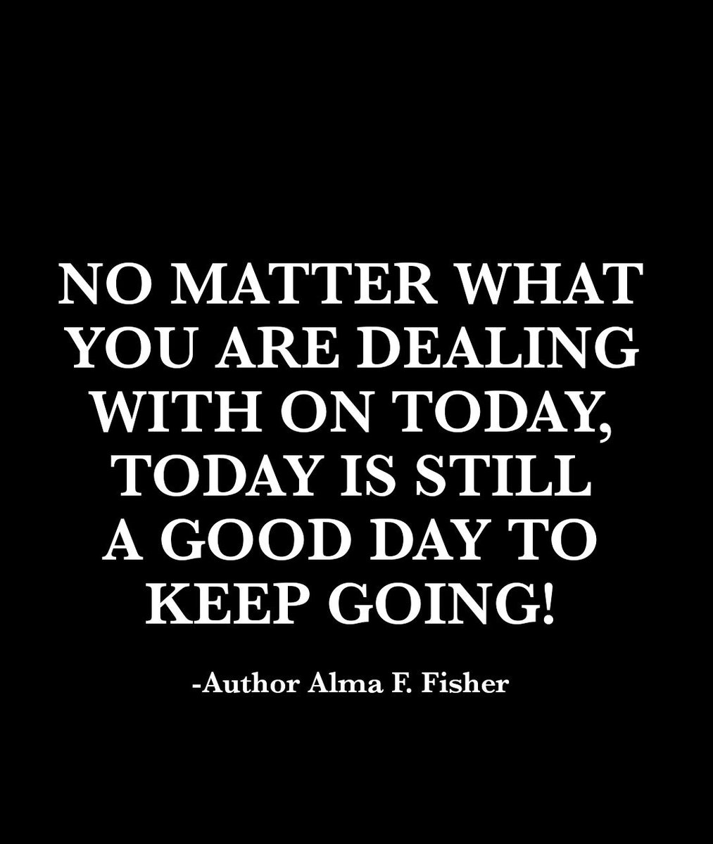 AlmaFisher11's tweet photo. #YouCanDoIt
#StickToIt
#YoullGetThroughIt
#YouJustGottaHoldOn
#PrayInJesusName
#Everyday
#WithTheRegimen
#YouWontStayTheSame
Visit: https://t.co/bcPI9rnb3Q to support my latest and largest project. https://t.co/ZEoMNv9b8L