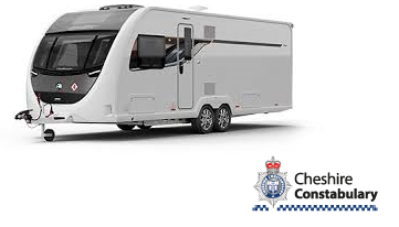 HandbridgePkPol's tweet photo. We have had an increase of Caravans stolen from storage sites around the Chester area. Please use as many locks on your caravan as possible when stored at home or at storage sites. Report any suspicious behaviour or theft attempts to 101. #CaravanTheft #SecureYourVan #Handbridge https://t.co/imZqgSiwn1