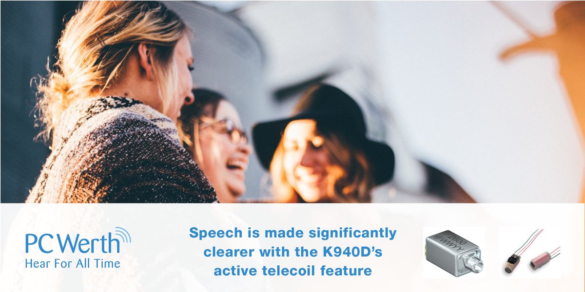 Speech is made significantly clearer with the K940D’s active telecoil feature. bit.ly/PCWK940

#HearForAllTime