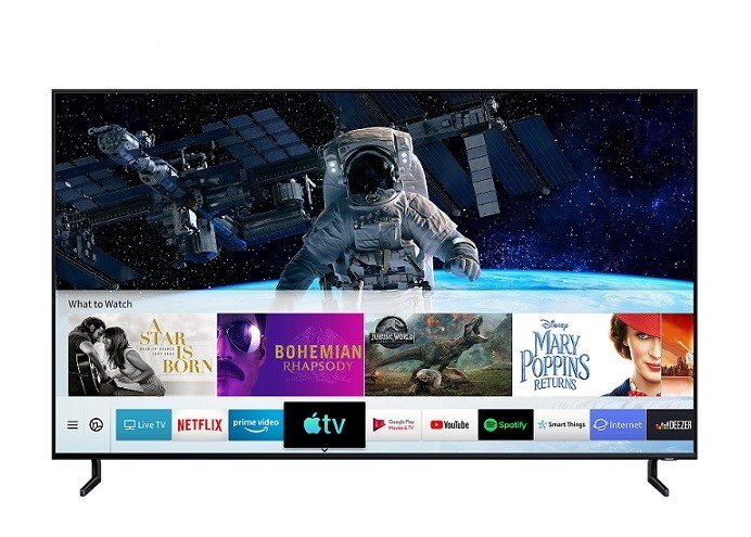 EcuTec's tweet photo. Apple TV y AirPlay 2 llegan a los SmartTV de Samsung https://t.co/ywtOWdW1UQ https://t.co/yMCNMna2bC