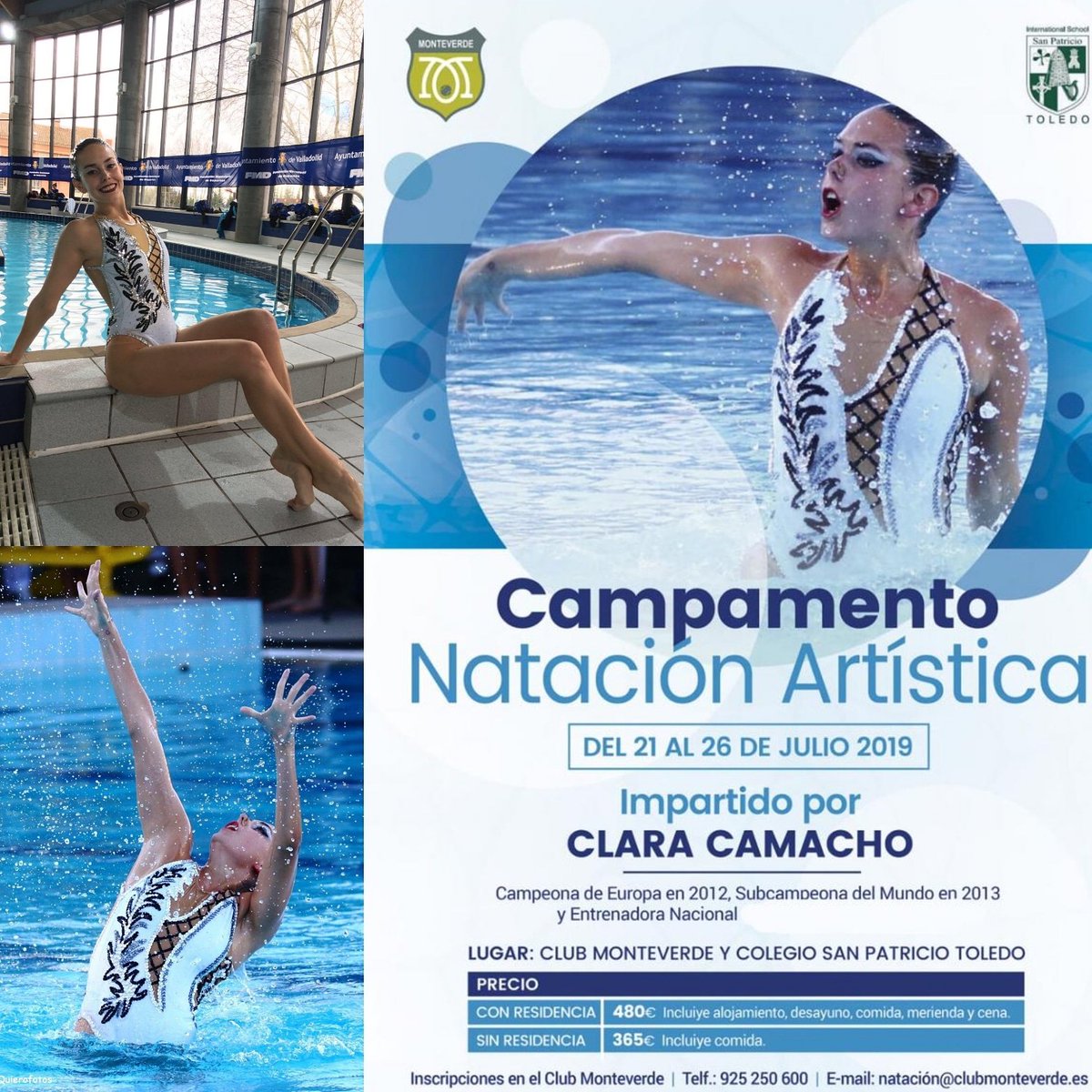 NatacionLopez's tweet photo. Campamento de natación Artística del Club Liberbank natación Monteverde impartido por Clara Camacho. 
@Liberbank https://t.co/avWkuSe98D