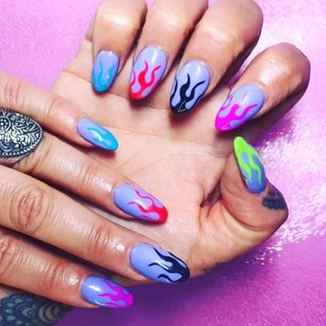 @pixiegossipnails SMASHING those 🔥🔥🔥 she is ON FIRE!!!! Book in now to get these epic nails! #pixiegossip  #thegossipnailbar #bristolnailart #bristolnailbar #nailartbristol #nailsalonbristol #oldmarket #cutemani #uknailtech #uknailart #nailbarbristol #nailsalonbristol #freeh…