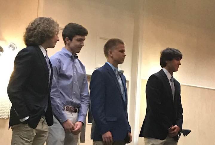A very belated congrats to Ryan Potter on winning the Rising Star award, and to James Chinigo &amp; Nate Thompson for being goalie of the year &amp; offensive player of the year finalists at <a href="/SCSportsReport/">Tripp Roakes</a> Charlotte Lacrosse Awards! charlottelacrosseawards.com