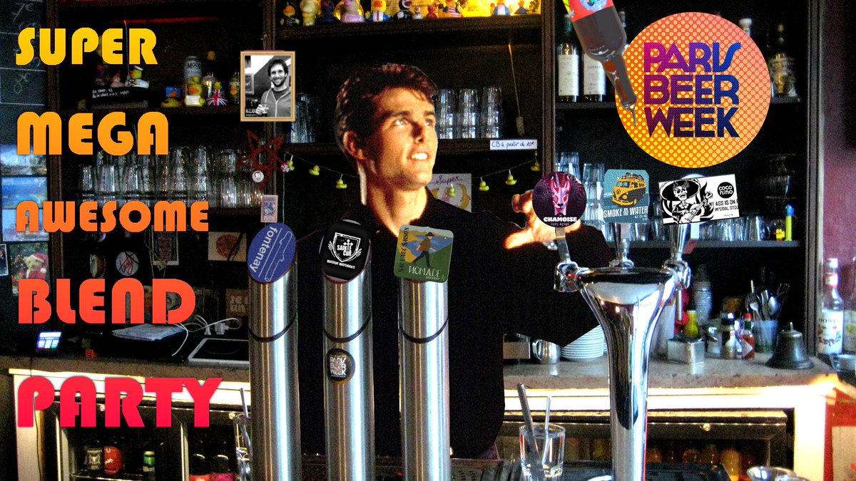 Super🍸Mega🍹Awesome🥃Blend🍻Party - mardi 11 juin 20h-1h30 *au Supercoin*
Blaireaucratie &amp; Supercons vous propose des collabs inédites et non-officielles, des mélanges improbables et des breuvages artisanaux pour les potions magiques dont vous êtes le héros !